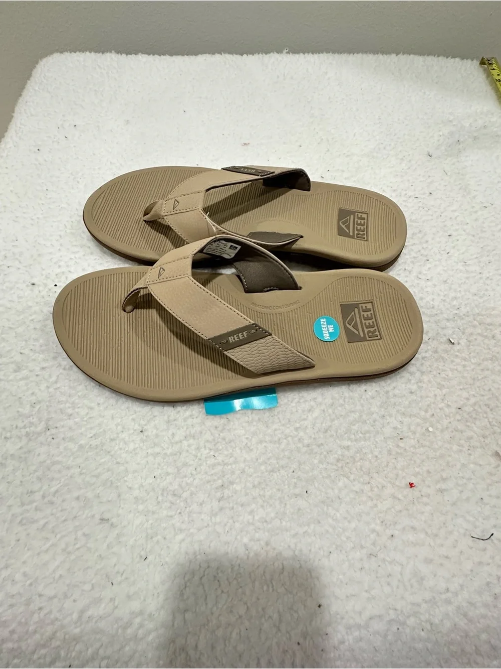 Reef Tan Men's Flip Flop Sandals